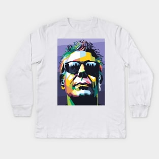 Anthony Bourdain WPAP Kids Long Sleeve T-Shirt